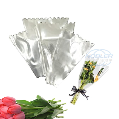Les douilles triangulaires transparentes de bouquet de fleur imperméabilisent avec le décor de ruches