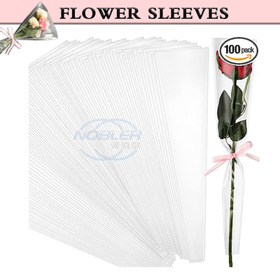 Le bouquet clair de fleur gaine des sacs de bouquet pour Rose Wrapping Paper simple