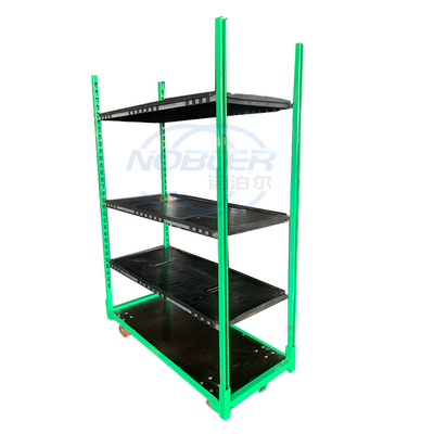 1350 * 562 * 1900mm conteneur standard fleur logistique roulement camion roue de nylon roulement fort galvanisé à froid installé