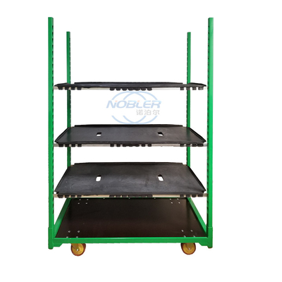 1350 * 562 * 1900mm conteneur standard fleur logistique roulement camion roue de nylon roulement fort galvanisé à froid installé
