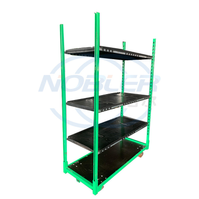 1350 * 562 * 1900mm conteneur standard fleur logistique roulement camion roue de nylon roulement fort galvanisé à froid installé