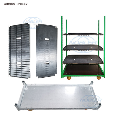 Modern 50kg Capacité de chariot de fleurs danois Convient 56cm Longueur du manche