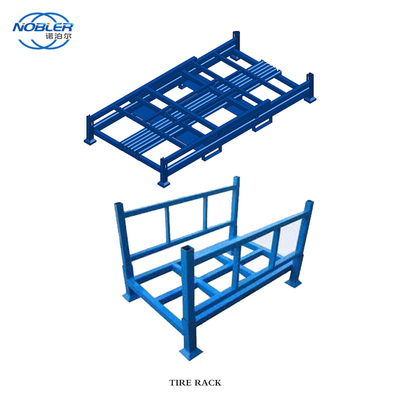 3 000 kg/niveau Capacité détachable métal 4 pneus Système de support de stockage pour chariot élévateur