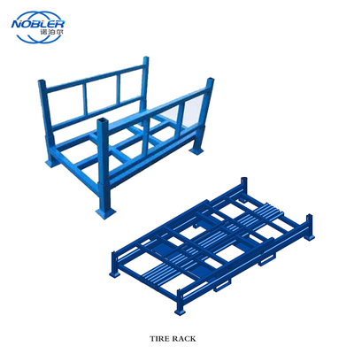 3 000 kg/niveau Capacité détachable métal 4 pneus Système de support de stockage pour chariot élévateur