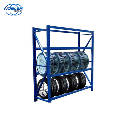 Étagère détachable pour les pneus métalliques pour les magasins de détail et les magasins automobiles