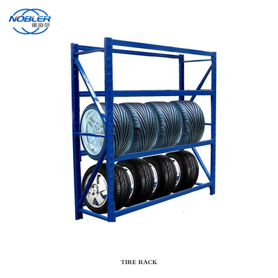 Échafaudage de pneus métalliques détachables, étagère de rangement, affichage, étagères de pneus usagés