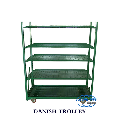 Réseau de traction de serre Q235 PP Roue CC Chariot de l'usine danoise