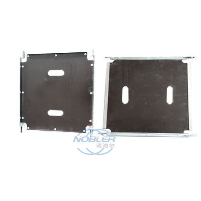 1020 mm Trolley danois argenté Trolley floral danois Euro Racks Q235 Matériau