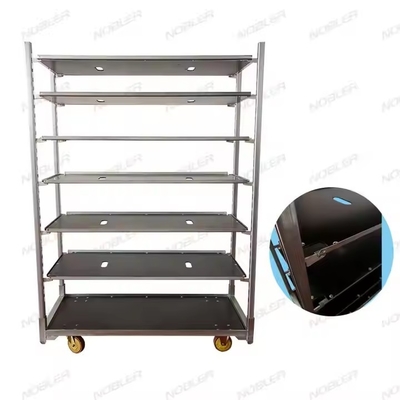 Coffret inclus étanche Cc Danish Trolleys Contenant pour solutions de stockage polyvalentes