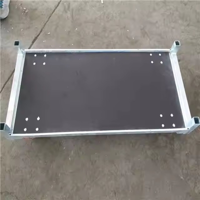 Chariot à fleurs en zinc galvanisé à chaud pour des solutions de transport de fleurs durables