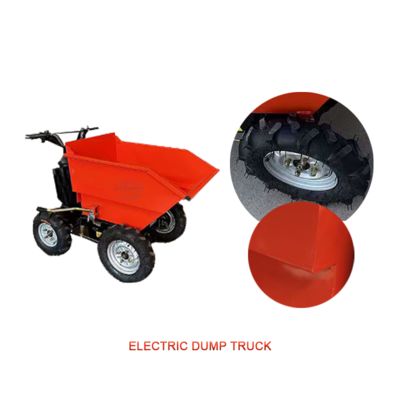 Pedal arrière pliable convivial 300 kg Mini camion électrique pour un fonctionnement pratique et économe en main-d'œuvre