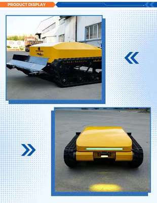 Télécommandée, tondeuse à gazon intelligente, avec batterie au lithium-fer phosphate (LiFePO4), à quatre roues motrices, économe en énergie et respectueuse de l'environnement, et fonctionne en continu pendant 3 heures.