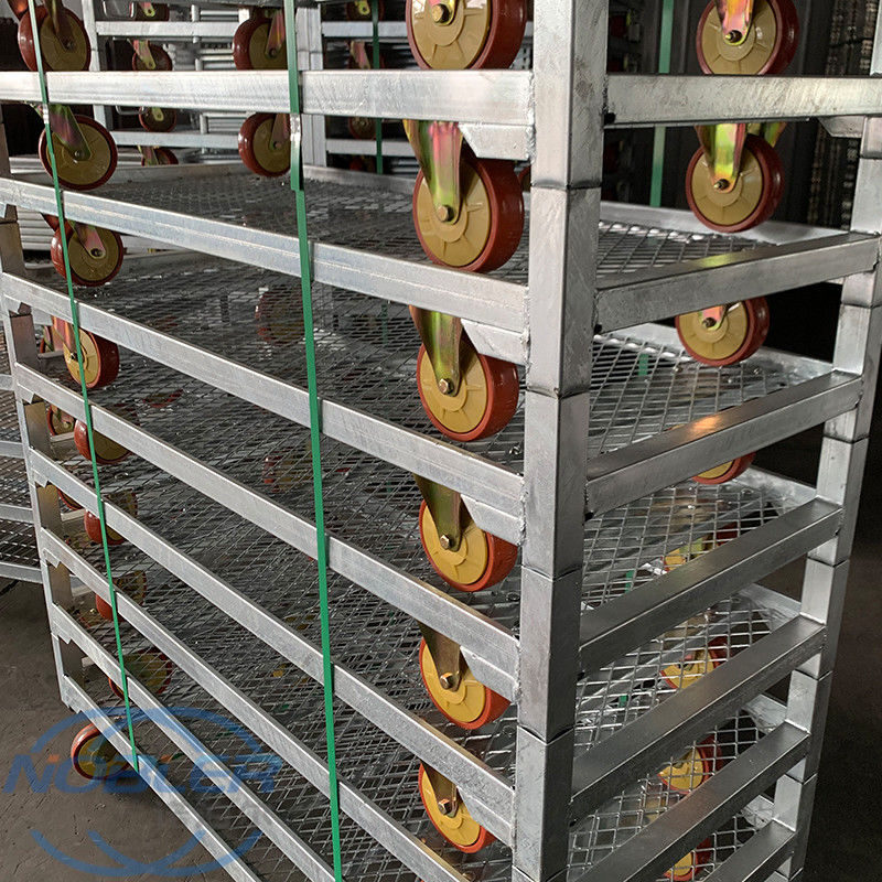 Roues à freinage chariot danois 50 kg capacité de charge de manutention chariot de transport durable conçu pour les applications industrielles